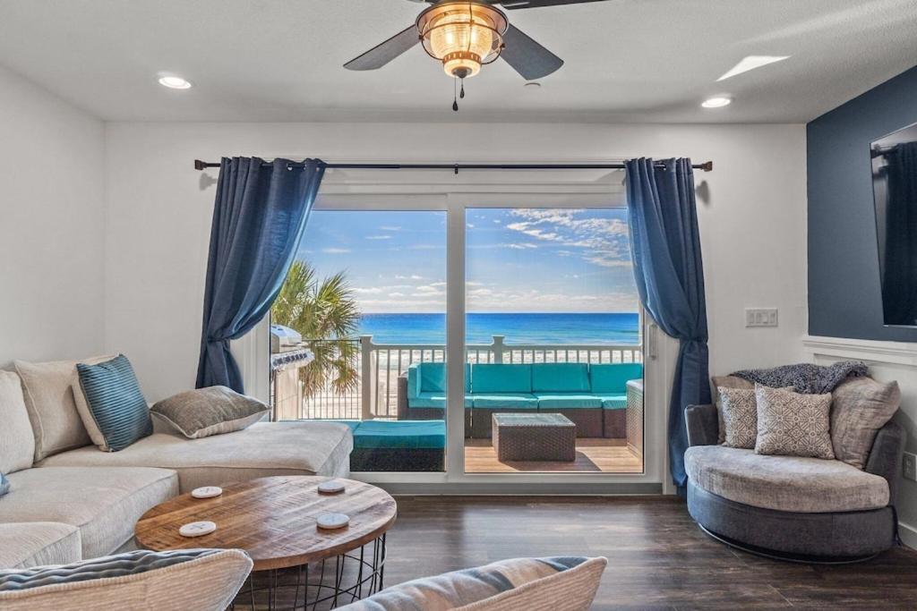 Newly Remodeled Beachfront Townhome - Sleeps 14 Panama City Beach Exterior photo