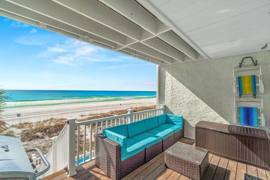 Newly Remodeled Beachfront Townhome - Sleeps 14 Panama City Beach Exterior photo