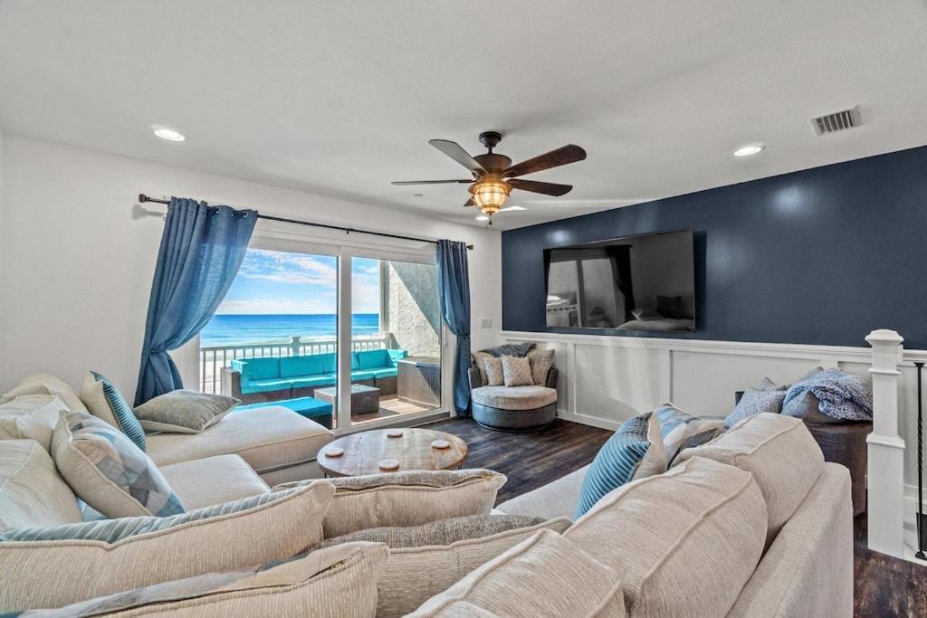 Newly Remodeled Beachfront Townhome - Sleeps 14 Panama City Beach Exterior photo